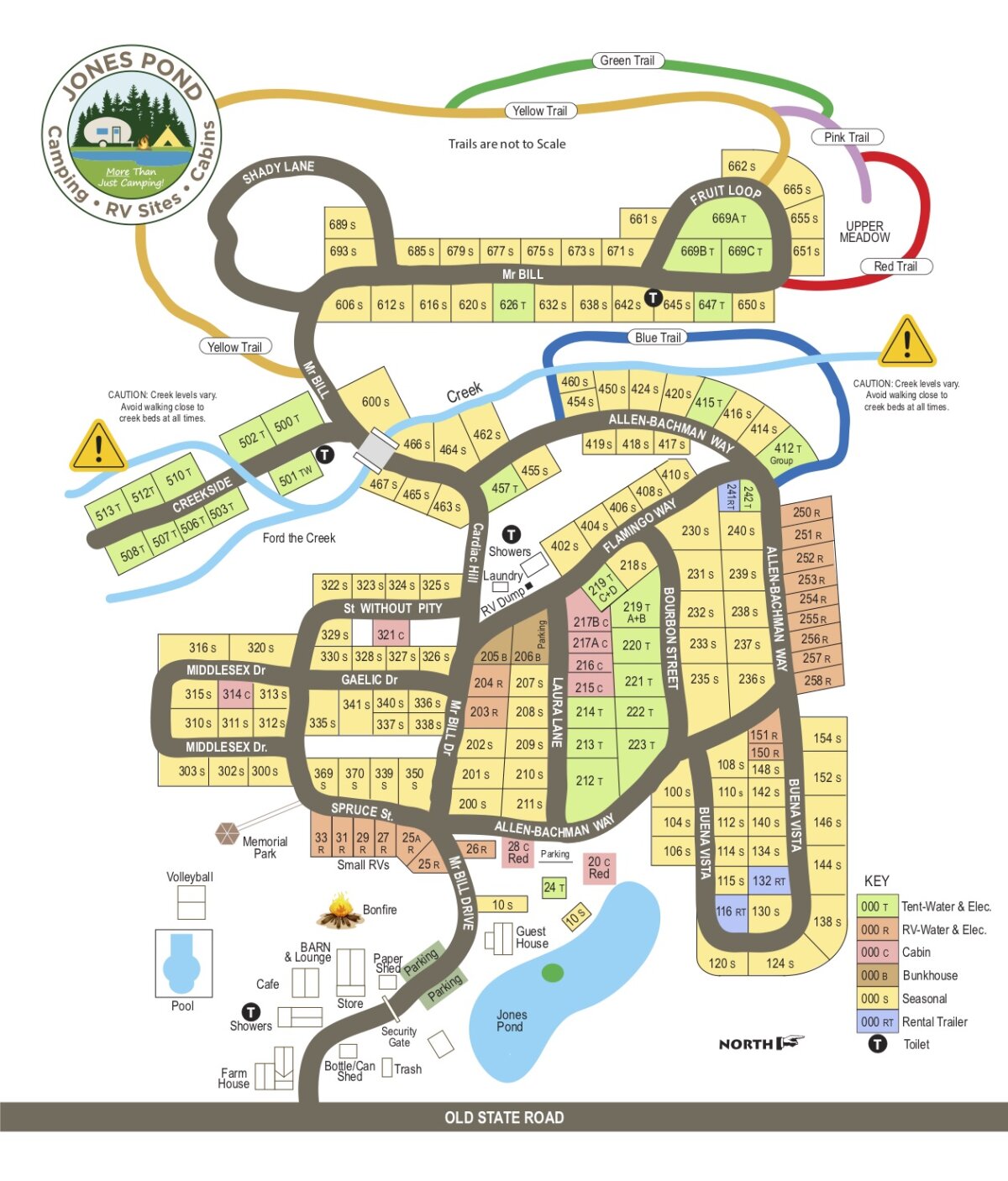 Campsite Map