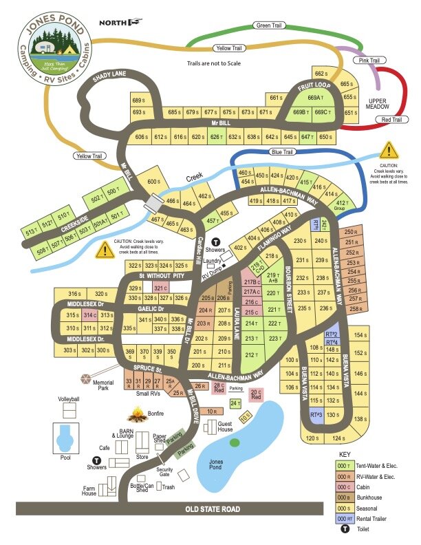 Campsite Map